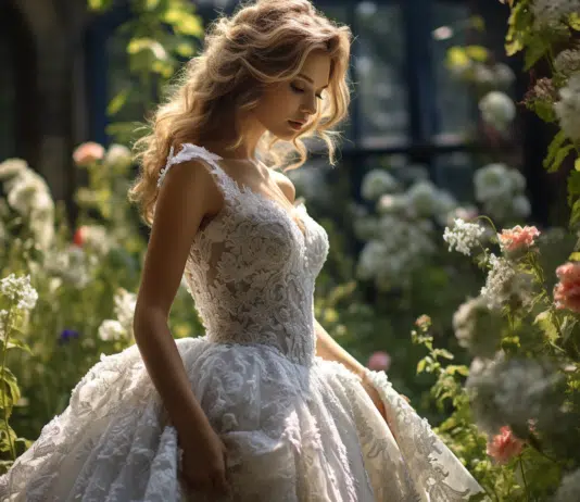 Robe de mariée princesse bleu roi : élégance et tendance pour votre jour J