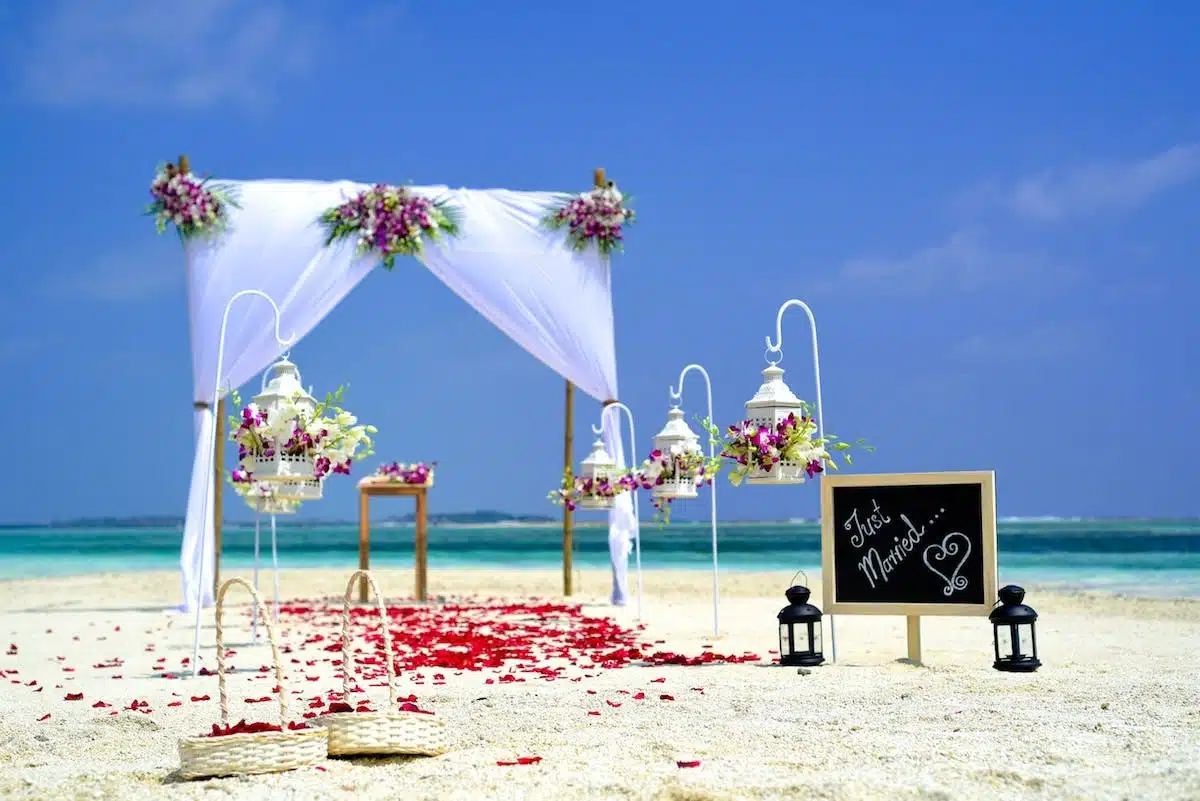 mariage plage