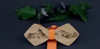 Nœuds papillon en bois