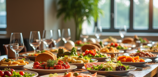 Buffet froid 20 personnes : quelle quantité prévoir ?