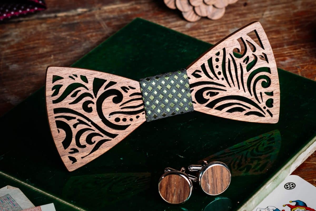 Nœuds papillon en bois